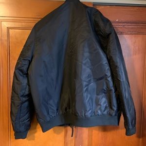 Cedar Wood State Puffy Quilted Bomber Jacket